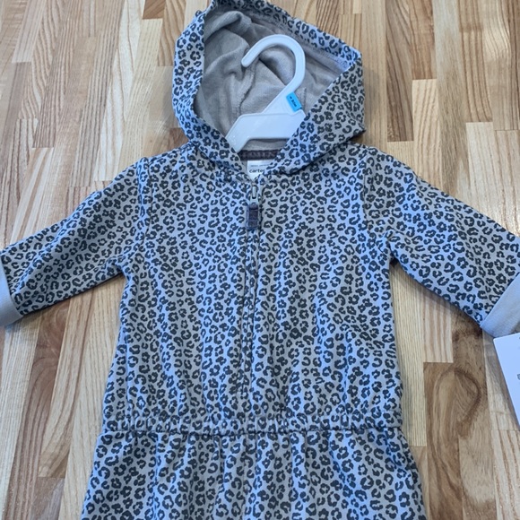 NWT Carters one piece hooded outfit, $18 - Picture 2 of 6
